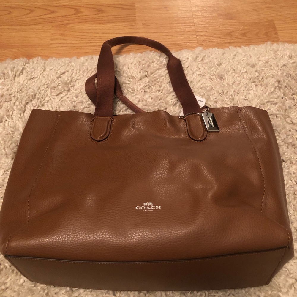 Coach Leather Tote